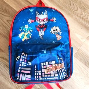 Kids' school backpack "catNinja"